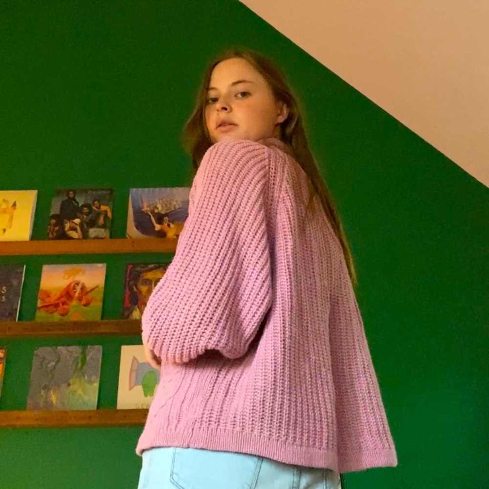 {SOLD} Vintage 80s Drapey Knit Sweater
